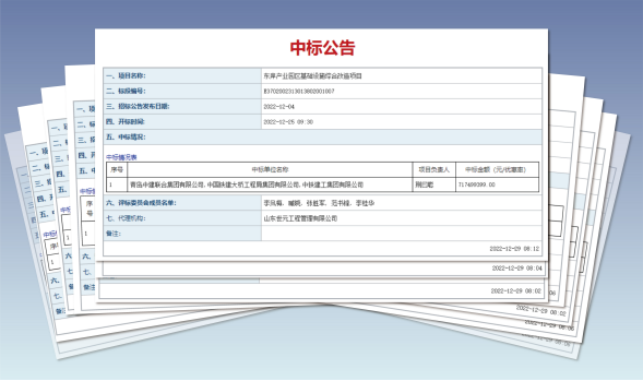 東岸產業(yè)園區(qū)基礎設施綜合改造項目  順利完成施工、監(jiān)理招標